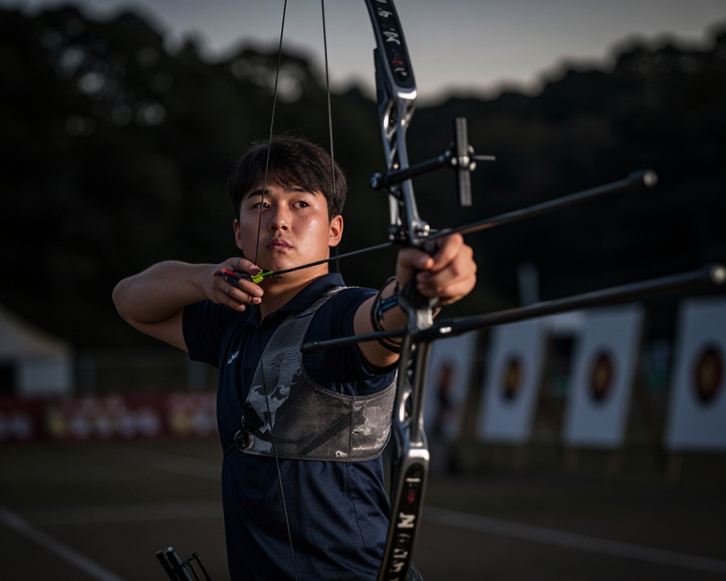 Focused Archer Victory