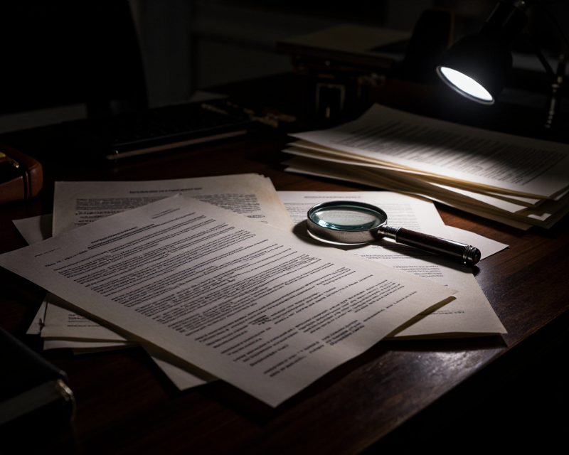 Investigation of Redacted Documents