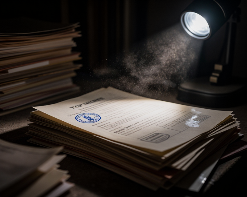 Cinematic Intelligence Document Scene