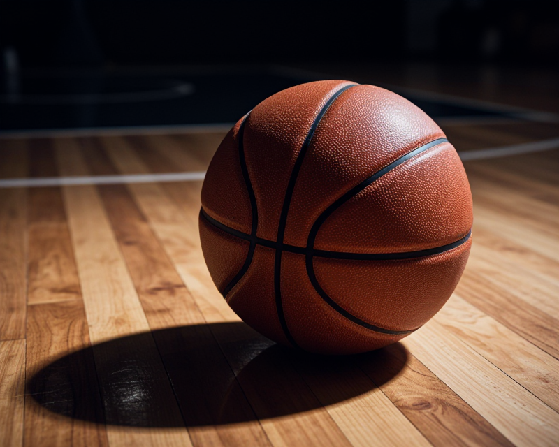 Dramatic Basketball Atmosphere