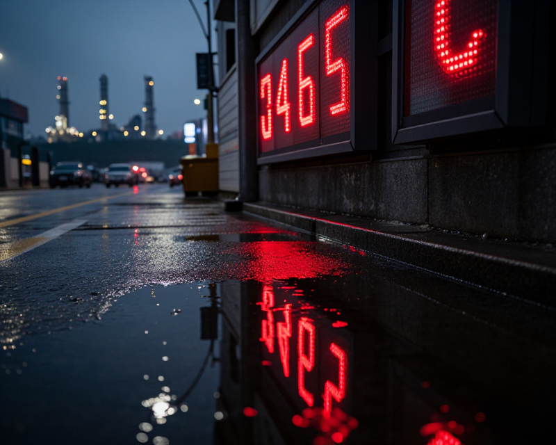 Financial Tension and Oil Market