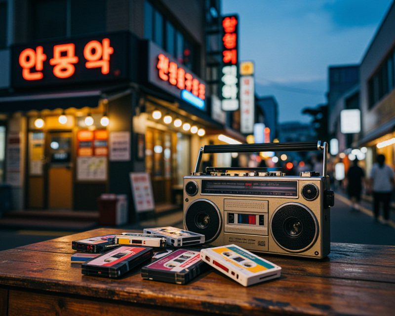 90s Seoul Retro Vibe