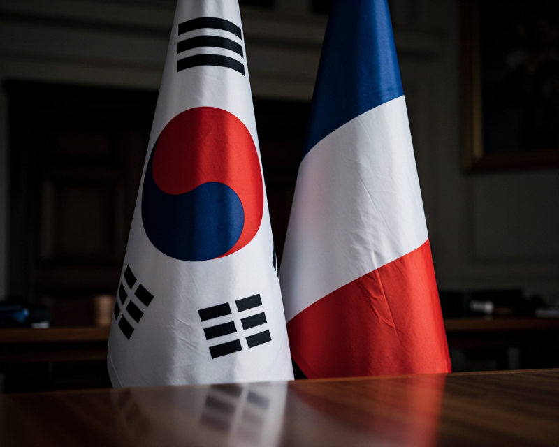 Diplomatic Summit Atmosphere
