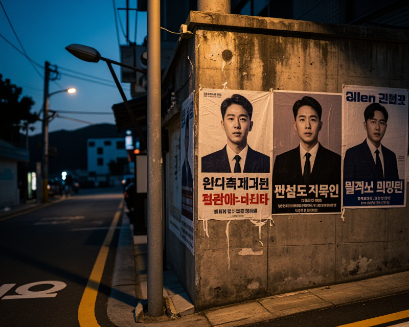 Busan Election Atmosphere