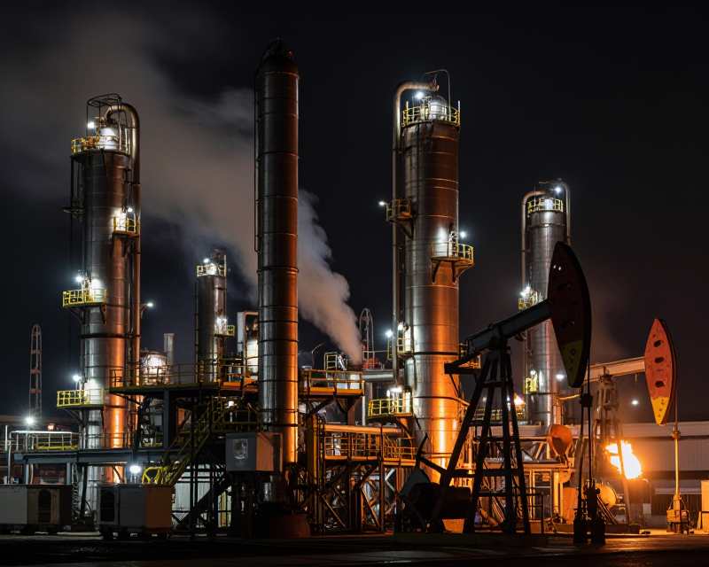 Industrial Oil Refinery Crisis
