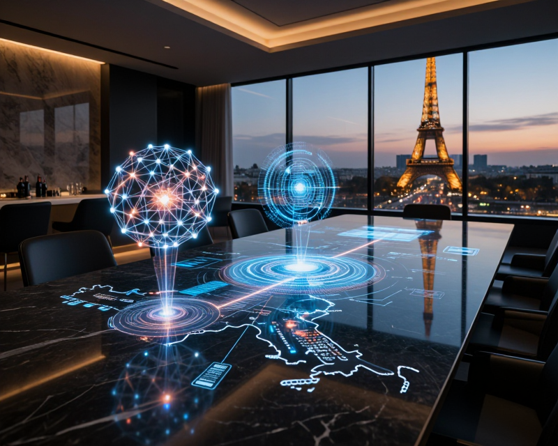 Symbolic Tech Diplomacy in Paris