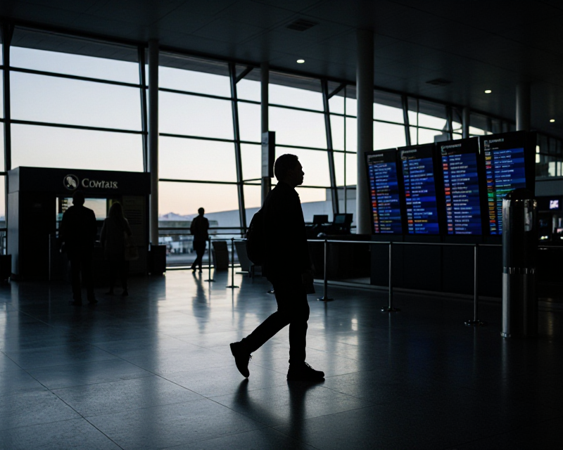 Diplomatic Transition at the Airport