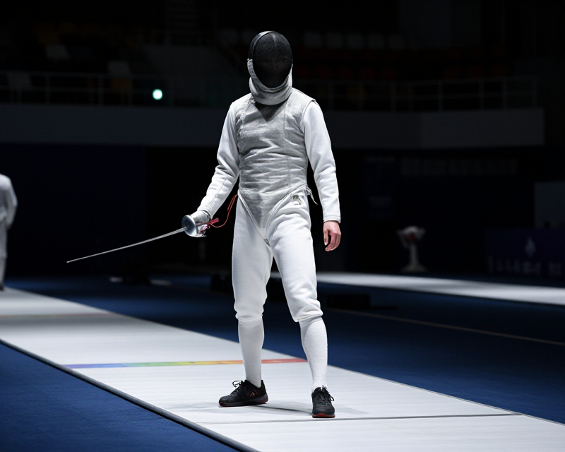 Fencing Victory Moment