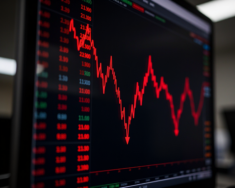 Market Decline Symbolism