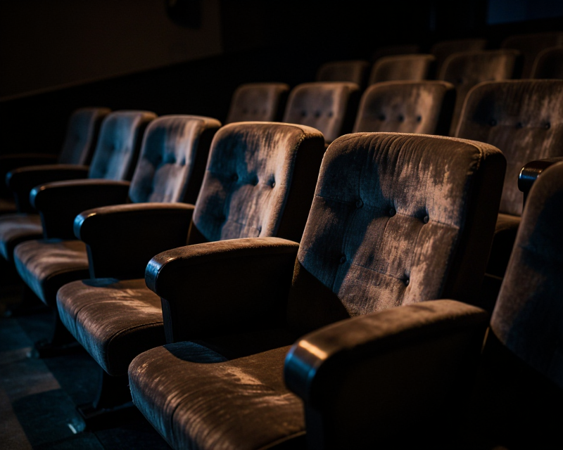 Cinematic Movie Theater Atmosphere