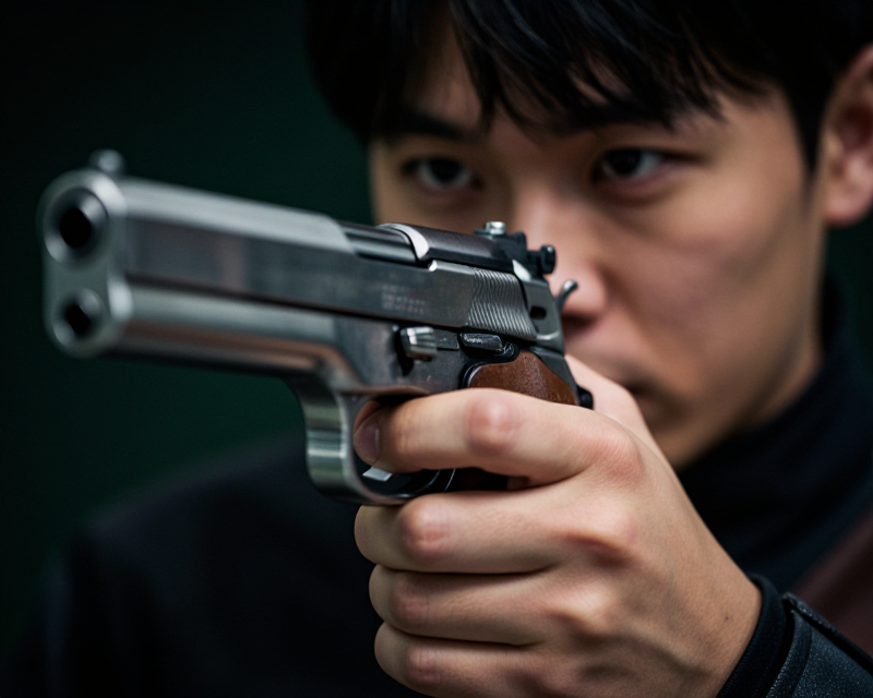 Cinematic Shooting Focus