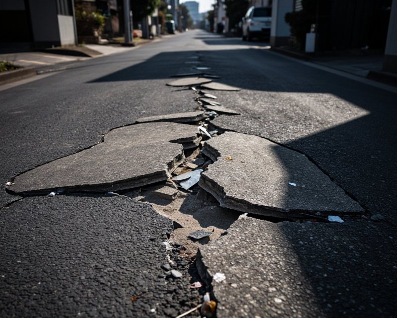 Aftermath of Kumamoto Earthquake