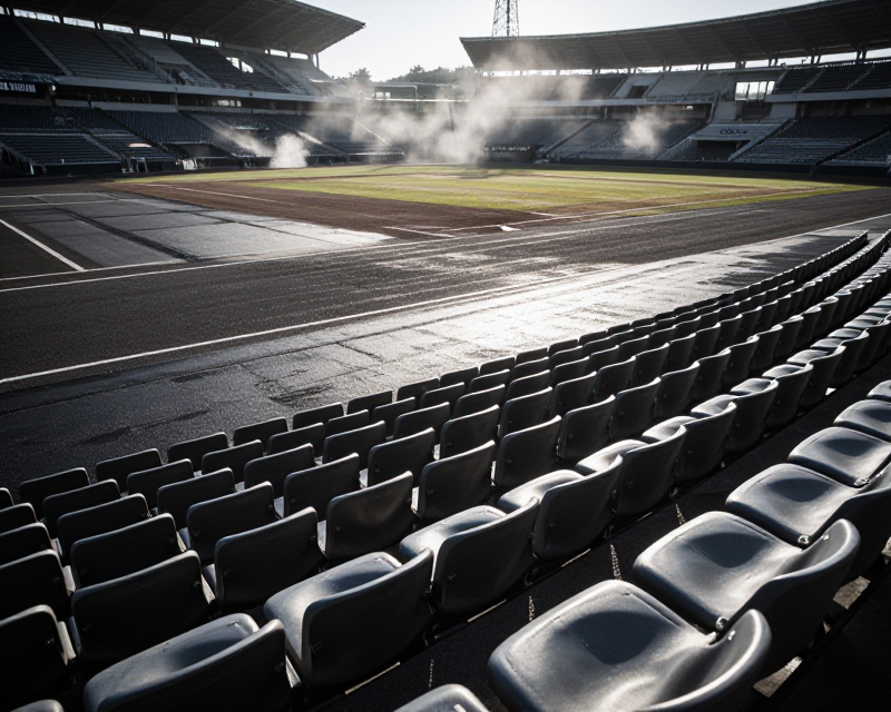 Heatwave at Korean Baseball Stadium