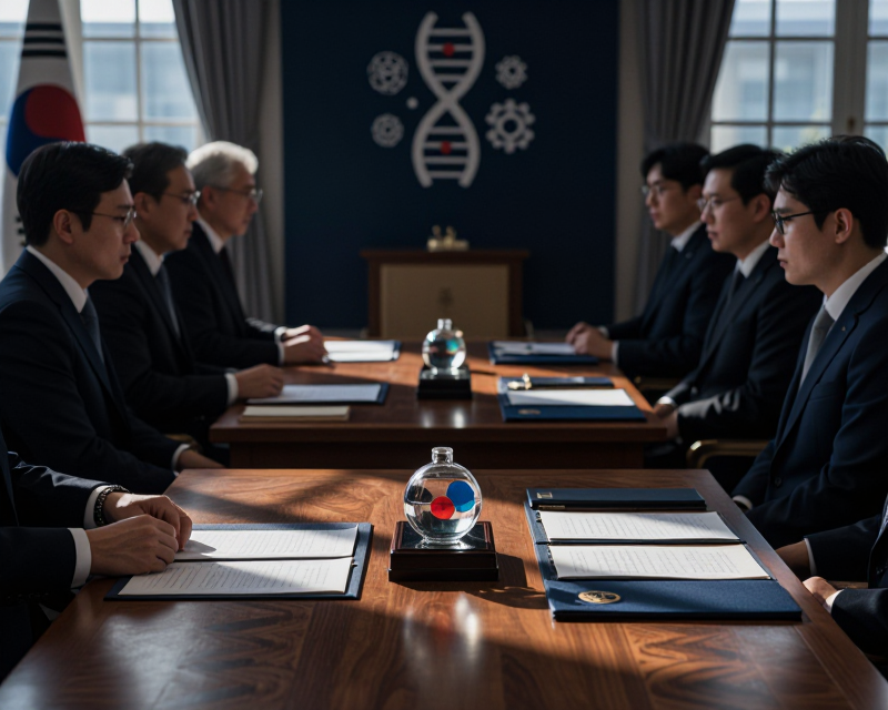 Diplomatic Meeting Atmosphere