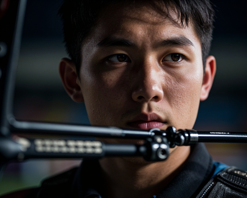 Intense Archery Focus